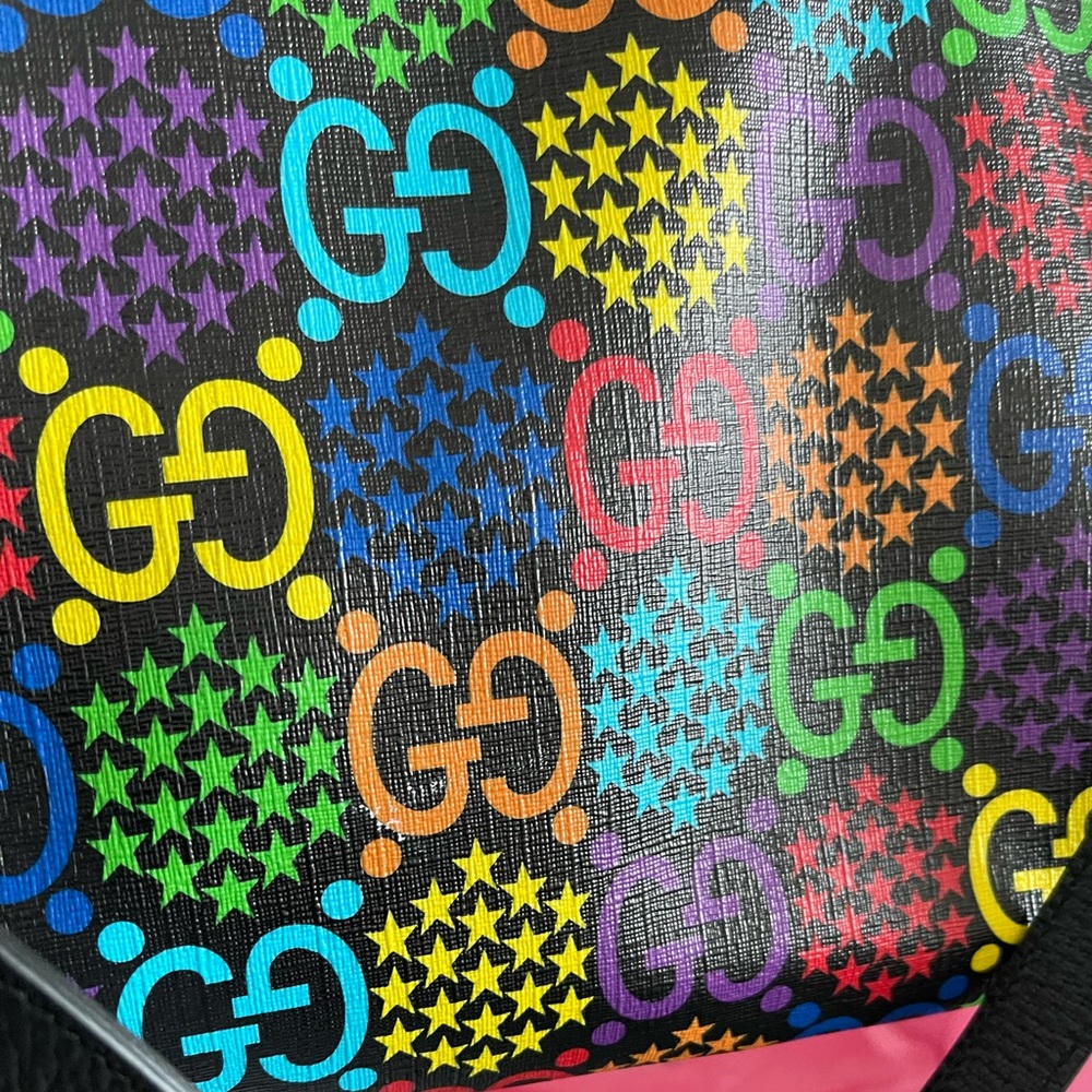 GUCCI PSYCHEDELIC DUFFLE BAG - Picture 4 of 5